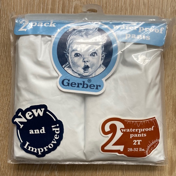 Gerber Waterproof Pants 2T (28-32lbs) 2 Pk - Picture 1 of 5